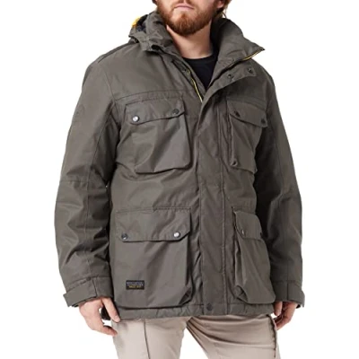 Abbildung von camel active Texxxactive Winterjacke, Herren, Größe: 54, Dark brown