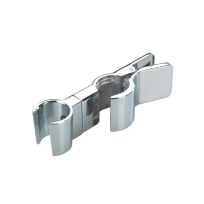 Abbildung von WENKO Brausehalter &quot;Duschkopfhalter Metall Chrom&quot;, Universal Handbrausehalterung zum Klemmen, für Stangen mit Ø 19 25 mm