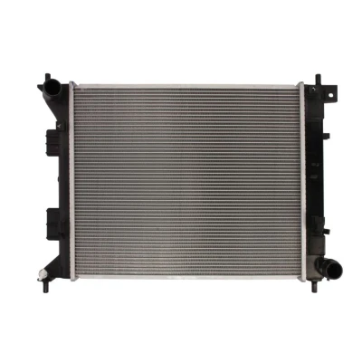 Abbildung von NRF 550057 Kühler, Motorkühlung Aluminium 465 397 26 Kühlrippen gelötet KIA: SOUL 2, HYUNDAI: i30 II Schrägheck