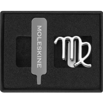 Abbildung von Moleskine Pin Jungfrau, Silber