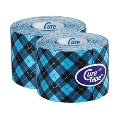 Abbildung von CureTape® ART Kinesiotape Rabattsatz Tartan