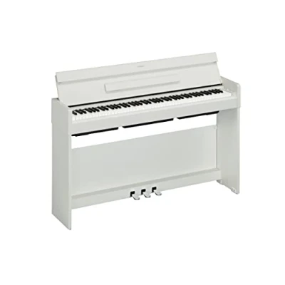 Abbildung von Yamaha Digitalpiano Arius YDP S35WH, mit drei Pedalen