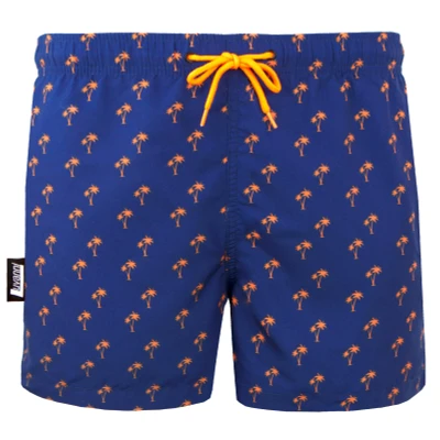 Abbildung von Herren Boardshorts Style 22 Badehose Palmen Bunt