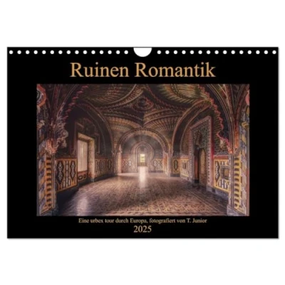 Abbildung von Ruinen Romantik (Wandkalender 2025 DIN A4 quer), CALVENDO Monatskalender