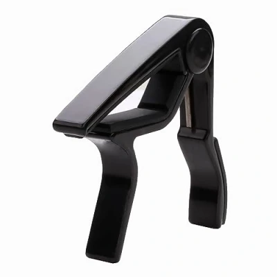 Abbildung von Ukulele Capo,Ukulele Clamp,Ukulele Clip,Palisander Farbe,für Sopran,Konzert,Tenor,Bariton Professional Capo(Black)