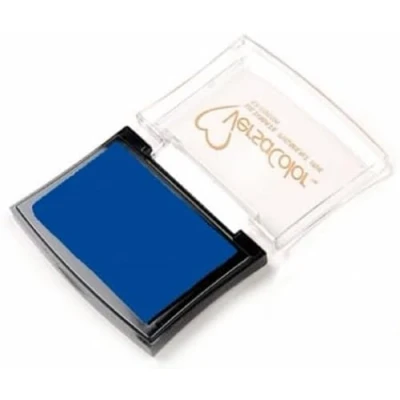 Abbildung von 3 x Tsukineko Stempelkissen Pigment königsblau getränkt 10x6cm
