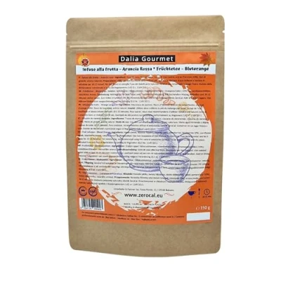 Abbildung von Früchtetee lose Blutorange 150 g Premium Qualität Glutenfrei Laktosefrei Vegan