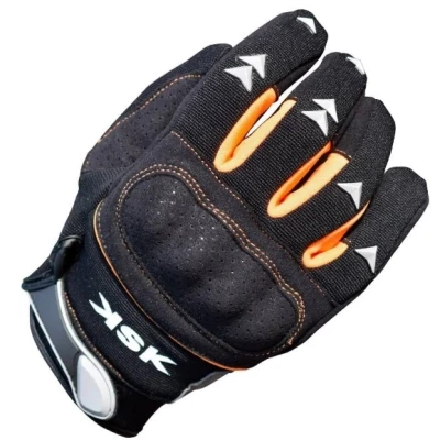 Abbildung von KSK Cross Handschuhe Übergangszeit Motorrad Scooter Orange
