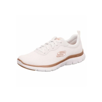 Abbildung von Skechers Sport FLEX Appeal 4.0 Sneaker low, Damen, Größe: 38, Weiss Schuhe