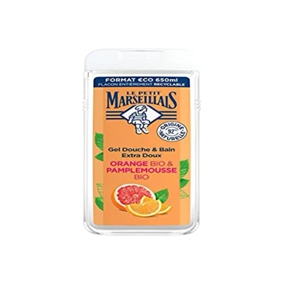 Abbildung von Le Petit Marseillais Duschgel, extra weich, Orange &amp; Grapefruit, 650 ml