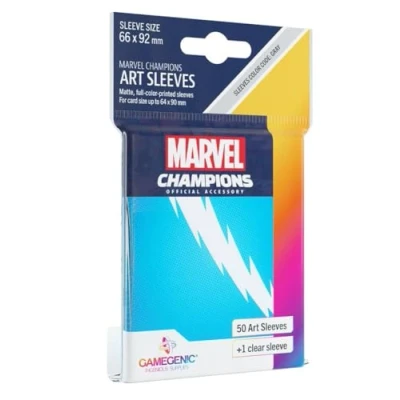 Abbildung von Gamegenic, Marvel Champions Sleeves Quicksilver, Sleeve color code: Gray
