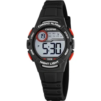 Abbildung von CALYPSO WATCHES Chronograph Junior Collection, Kinderuhr, Quarzuhr, Armbanduhr, digital, Datum, Stoppfunktion