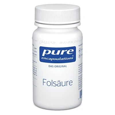 Abbildung von Pure Encapsulations Folsäure Kapseln