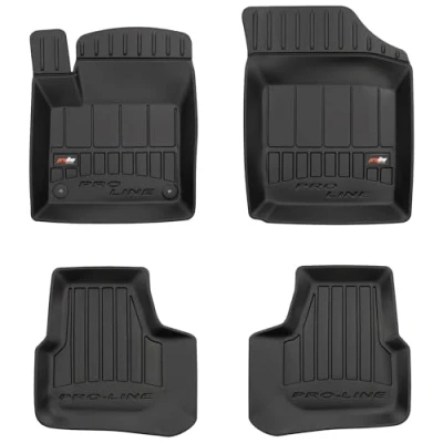 Abbildung von M MOTOS Gummimatten Auto Fussmatte passt für SEAT MII 2011 2019 Verbessern Sie Ihren Reisekomfort mit Antirutschmatte 3D Allwetter fußmatten Auto, Schutz vor Verschmutzung