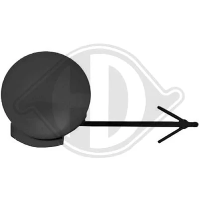 Abbildung von DIEDERICHS 1814066 Klappe, Abschlepphaken hinten OPEL: Corsa D Schrägheck