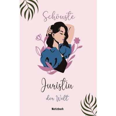 Abbildung von Geschenk für die Beste Juristin: A5 Notizbuch als eine Juristin /punktiert Geschenke zum GeburtstagGeburtstagsgeschenk Kollegin