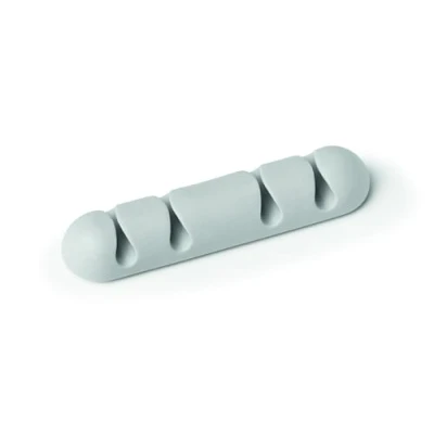 Abbildung von Durable Kabel Clips Cavoline Clip 4 (selbstklebend, für Kabel), 2 Stück, grau, 504010