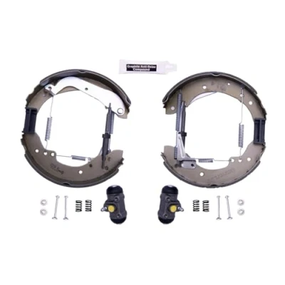 Abbildung von HELLA Shoe Kit Pro 8DB 355 003 991 Bremsensatz, Trommelbremse mit Radbremszylinder, Stellelement