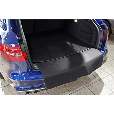 Abbildung von tuning art 2921 Kofferraummatte passend für Skoda Superb Kombi 3 2 teilig mit Ladekantenschutz