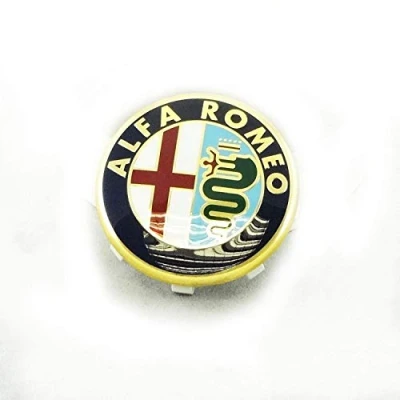 Abbildung von 1 Stück Alfa Romeo Nabendeckel Raddeckel Felgendeckel 60652886 50mm