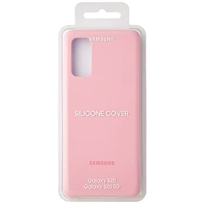 Abbildung von Schutzhülle für Samsung Galaxy S20, Silikon, offizielles Produkt, Rose