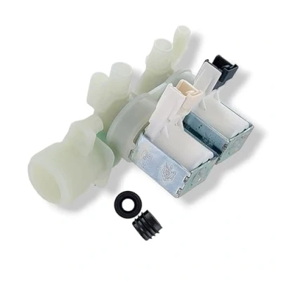Abbildung von DL pro Magnetventil zweifach 180 10,5mm für Indesit C00110333 C00093843 Whirlpool Bauknecht 482000022813 Waschmaschine
