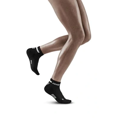 Abbildung von CEP Compression THE RUN LOW CUT MADE IN Germany Sportsocken, Damen, Größe: 37 39, Black