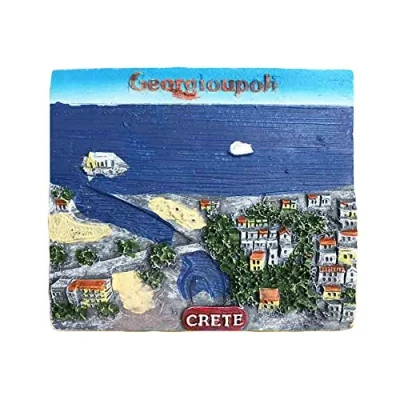 Abbildung von wedaredai 3D georgioupolis Griechenland Kühlschrank Magnet Tourist Souvenirs Aufkleber, Home &amp; Küche Dekoration Aus China