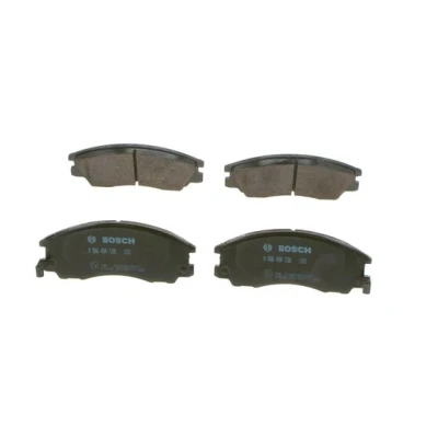 Abbildung von BOSCH 0 986 494 138 Bremsbelagsatz Low Metallic mit integriertem Verschleißsensor Anti Quietsch Blech, Montageanleitung HYUNDAI: Terracan