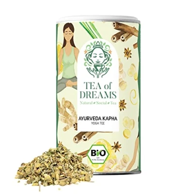 Abbildung von Yoga Tee Bio &quot;Ayurveda Kapha&quot; mit Kardamom, Ingwer, Süßholzwurzel loser 120g