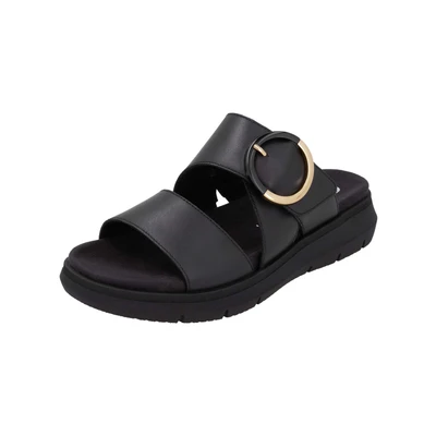 Abbildung von Remonte Pantolette flach, Damen, Größe: 37, Schwarz Schuhe