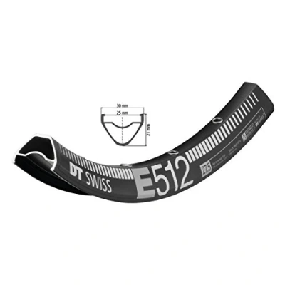 Abbildung von DT Swiss 2040012800 Felge, schwarz, 6.5 mm