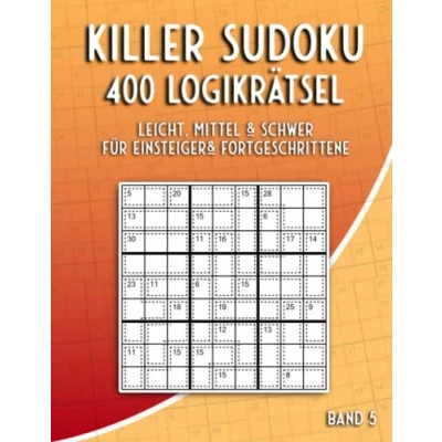 Abbildung von Killer Sudoku Rätselheft: Rätselbuch mit 400 Summen Variationen in Leicht bis Schwer