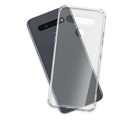 Abbildung von mtb more energy® Case Soft Armor kompatibel mit LG K41S (LM K410, 6.5&#039;&#039;) Anti Shock Verstärkung 1,5mm TPU Schutz Hülle Cover Tasche Handyhülle