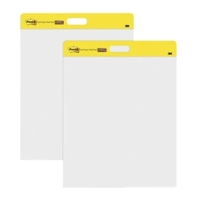 Abbildung von Post it Flipchart Block Meeting Chart 90g/qm blanko/blanko 20 Blatt we