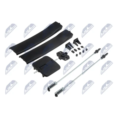 Abbildung von NTY EZC VW 370 Fensterheber Reparatursatz beidseitig, Schiebetür VOLKSWAGEN: Transporter 5 Bus, Kastenwagen, Multivan (7HM