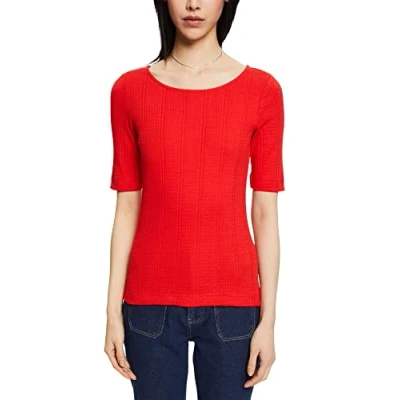 Abbildung von ESPRIT Damen T Shirt 072ee1k318, Orange Red, S