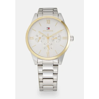 Abbildung von Tommy Hilfiger Camille Uhr silvercoloured, Damen, Größe: One Size, Silver coloured