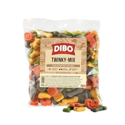 Abbildung von Twinky Mix, 500g Beutel, Backwaren als gesunde, natürliche Ernährung für Hunde von DIBO, Hundefutter, Barf, B.A.R.F., Leckerli, Hundekekse