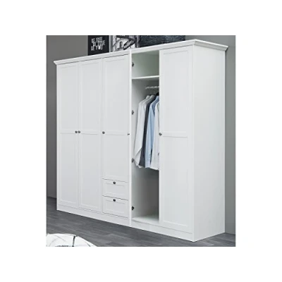Abbildung von möbelando Kleiderschrank Landsted 190 x 200 67 cm (B/H/T)
