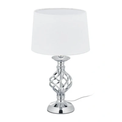 Abbildung von relaxdays Tischleuchte Tischlampe modern dimmbar, Silber