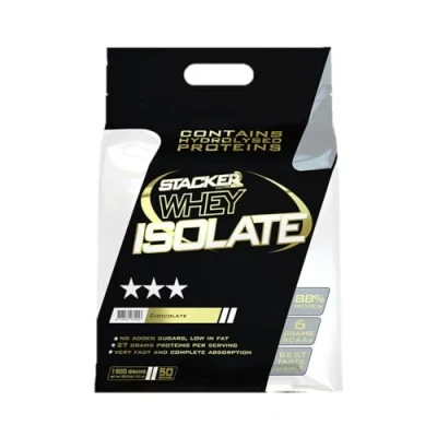 Abbildung von Stacker2 Whey Isolate (1500g) Chocolate