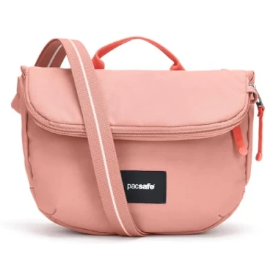Abbildung von Pacsafe Unisex Go Theft Saddle Anti Diebstahl Sattel Crossbody, Rose