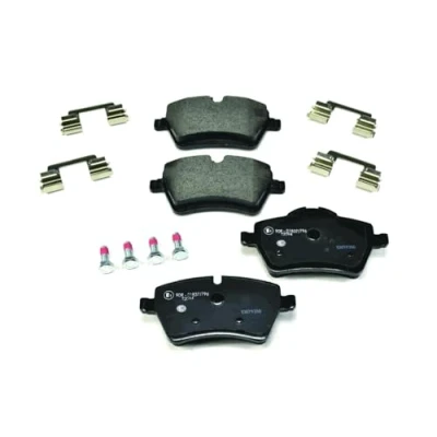 Abbildung von HELLA 8DB 355 016 041 Bremsbelagsatz für Verschleißwarnanzeiger vorbereitet mit Zubehör MINI: Schrägheck, Clubman, Cabrio