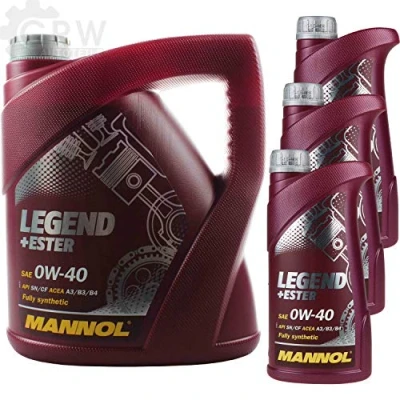 Abbildung von 7 Liter OriginalMANNOL Motoröl SAE 0W 40 LEGEND+ESTER Engine Oil Öl