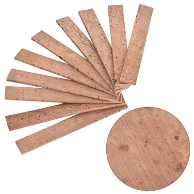 Abbildung von kork für blockflöte,kork blockflöte,klarinette kork,kork klarinette,10 stücke Klarinette Hals Joint Cork Blatt Korkplatten Neck Sheet Instrument Reparatur Zubehör Clarinet Ersatz Kit Klar