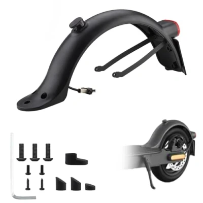 Abbildung von Vexillic E Scooter Schutzblech Hinten,Elektroroller Hinterer Kotflügel Electric Kompatibel für Xiaomi Roller Mi M365 1S Pro 2