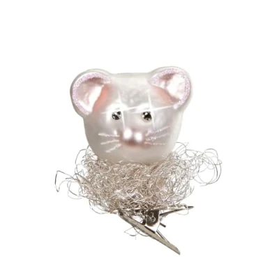 Abbildung von Inge glas Christbaumschmuck, Baumschmuck Süße Maus 6 cm