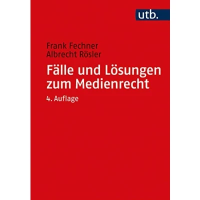 Abbildung von Fälle und Lösungen zum Medienrecht