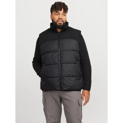 Abbildung von Jack &amp; Jones Weste, Herren, Größe: 4XL, Black